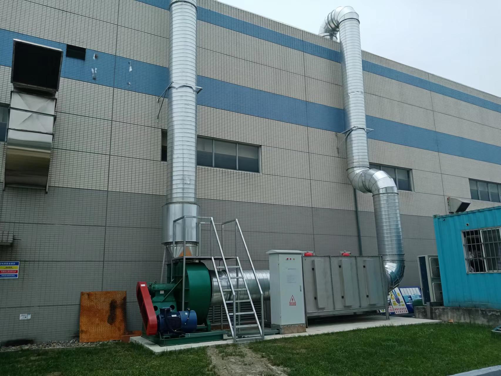 成都顶津食品 注塑废气处理案例